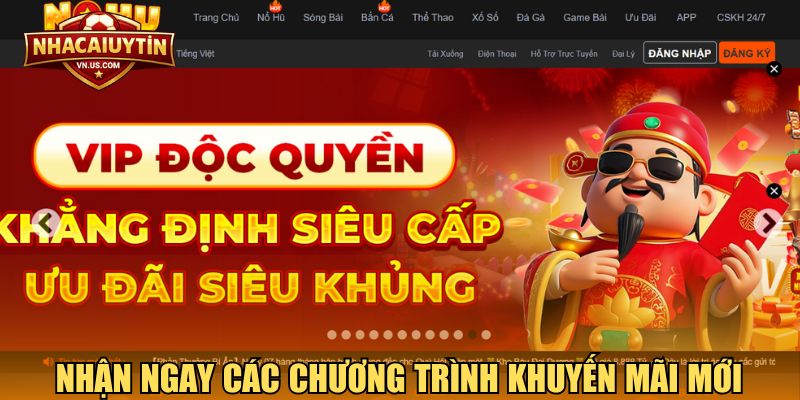 Nhận ngay các chương trình khuyến mãi mới
